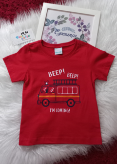 Camiseta Infantil Menino Beep Bepp Malwee Kids - comprar online