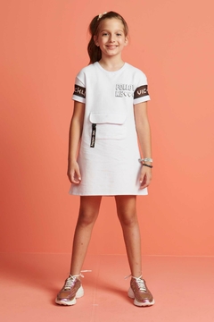 Vestido Teen Menina Moletom Vic&Vicky - comprar online