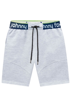 Bermuda Teen Menino Mescla Johnny Fox - comprar online