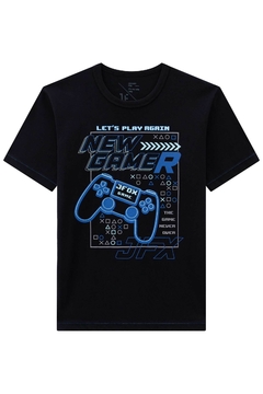 Camiseta Teen Menino New Game Johnny Fox na internet