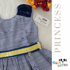 Vestido Infantil Menina Gente Fina aqui na Suricatto Moda Infantil em Aracaju Sergipe e Belo Horizonte