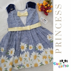 Vestido Infantil Menina Gente Fina aqui na Suricatto Moda Infantil em Aracaju Sergipe e Belo Horizonte