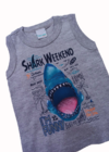 Regata Infantil Menino "Shark Weekend" Malwee Kids - (cópia)