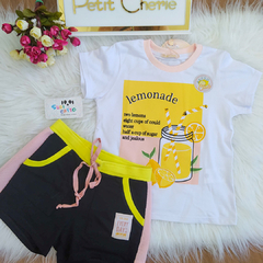 Conjunto Infantil Lemonade Heart Petit Cherie na internet