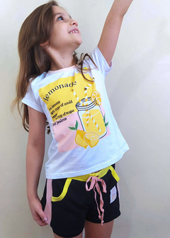 Conjunto Infantil Lemonade Heart Petit Cherie na internet