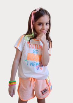 Conjunto Infantil Menina Future Neon Petit Cherie