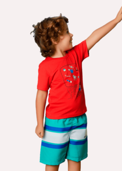 Conjunto Infantil Menino Space Alphabeto