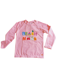 Blusa UV Infantil Menina "Beach" Alphabeto