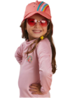 Blusa UV Infantil Menina "Arco-íris" Alphabeto