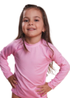 Blusa UV Infantil Menina "Cogumelo" Alphabeto