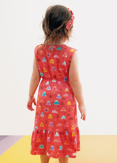 Vestido Infantil Menina Gelatina Alphabeto na internet