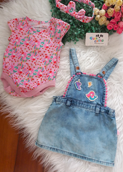 Conjunto Infantil Bebê Jumper com Body Pop Fun Alphabeto - comprar online