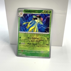 tarjeta pokemon tcg foil toedscruel