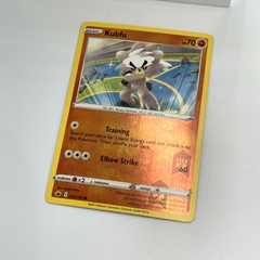 tarjeta pokemon tcg foil kubfu