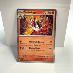 tarjeta pokemon tcg foil skeledirge