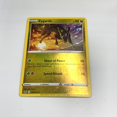 tarjeta pokemon tcg foil zygarde 10%