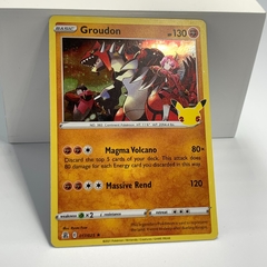 tarjeta pokemon tcg foil groudon