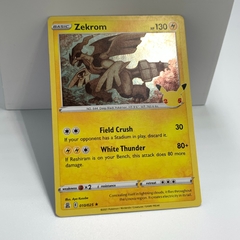 tarjeta pokemon tcg foil zekrom