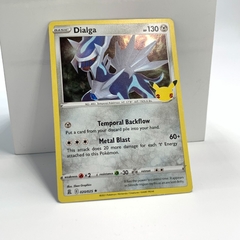 tarjeta pokemon tcg foil dialga