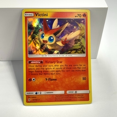 tarjeta pokemon tcg foil victini