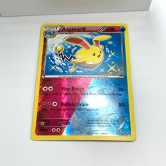 tarjeta pokemon tcg foil azumarrill shiny