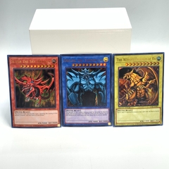 yugioh ultra rara LC01 obelisk slyfer y ra