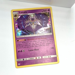 tarjeta pokemon tcg foil lunala