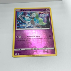 tarjeta pokemon tcg foil meloetta