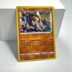 tarjeta pokemon tcg foil Terrakion