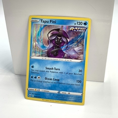 tarjeta pokemon tcg foil tapu fini