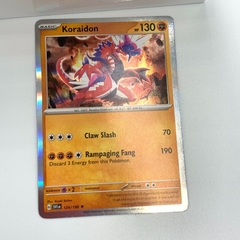 tarjeta pokemon tcg koraidon foil