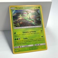 tarjeta pokemon tcg virizion foil