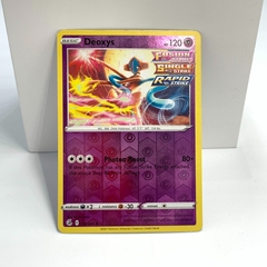 tarjeta pokemon tcg foil deoxys