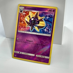 tarjeta pokemon tcg foil cosmoem