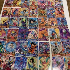 50 CARTAS COMUNES DE DRAGON BALL HEROES SAGA DRAGON BALL SUPER (SIN REPETIR) en internet