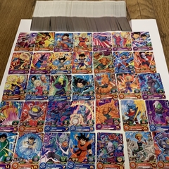 50 CARTAS COMUNES DE DRAGON BALL HEROES SAGA DRAGON BALL SUPER (SIN REPETIR)