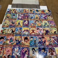 50 CARTAS COMUNES DE DRAGON BALL HEROES SAGA MAJIN BUU DRAGON BALL Z (SIN REPETIR) en internet