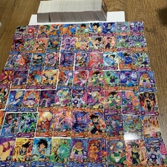 50 CARTAS COMUNES DE DRAGON BALL HEROES PERSONAJES DE LAS PELICULAS (SIN REPETIR) - comprar en línea