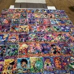 50 CARTAS COMUNES DE DRAGON BALL HEROES PERSONAJES DE LAS PELICULAS (SIN REPETIR)