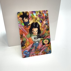 GOKU FRIEZA Y A17 SUPER RARA UM1-24