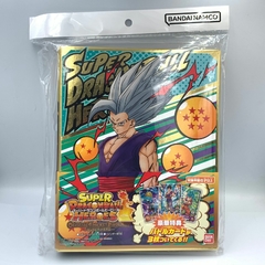 MINI BINDER GOHAN BEAST CARPETA DRAGON BALL HEROES CON 10 MICAS DE 4 TARJETAS Y 2 CARTAS PROMO