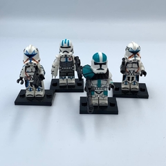 star wars escuadron 501 legion attack squad tipo lego