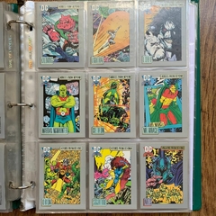 Coleccion Completa De Cartas Tarjetas Dc 90s Fleer Vintage mas de 120 tarjetas - Gamebusters