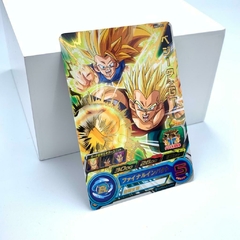 carta rara dragon ball heroes vegeta y goku gt