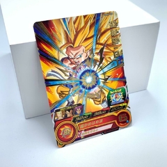 carta rara dragon ball heroes goku niño gt ssj3