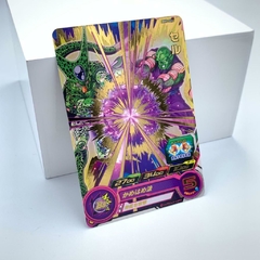 carta rara dragon ball heroes cell y picolo