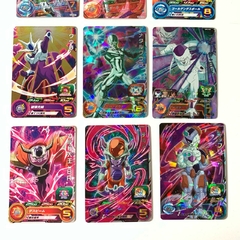 LOTE DE 9 CARTAS LA FAMILIA DE FREEZER SUPER RARAS en internet