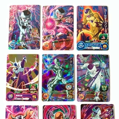 LOTE DE 9 CARTAS LA FAMILIA DE FREEZER SUPER RARAS - comprar en línea