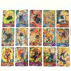 LOTE DE 27 CARTAS DE GUERREROS EN SUPER SAIYAJIN 3