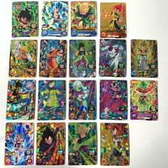 LOTE DE 18 CARTAS DE LA PELICULA DE BROLY